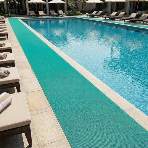 Thick PVC Drainage Floor Mat 1x82FT, Non Slip Flooring Mats Swimming Pool - Image 2