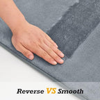 HUXMEYSON Bathroom Rugs Sets 3 Piece, Non-Slip & Quick Dry Bath Mat Set - Image 3