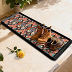 BEHERO Boot Tray Shoe Mat Decorative Patterned, Rubber Shoe Matt Tray by BEHEROSUPERMAT