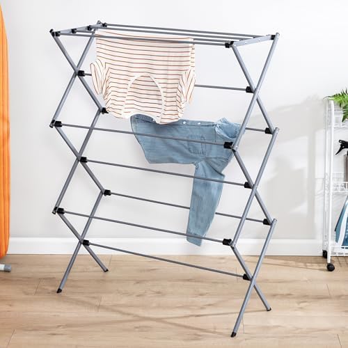Honey-Can-Do Oversized Collapsible Clothes Drying Rack, 50 lb - Image 3