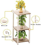 3 Tier Plant Stand Indoor Corner Tall Square Shape Plant Shelf - Image 5