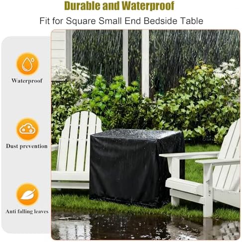 End Tables Cover, Waterproof Sun Dust Protection - Image 3