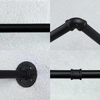 Oroonoko 36" Wall Mounted Clothes Rack, Closet Rods - Image 5