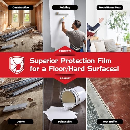 ArmorDillo New 3-Ply Strong Easy to Use Hardwood Floor, Hard Surface Protection - Image 5