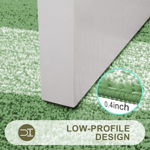 Kitinjoy Indoor Outdoor Door Mat, 47x20 Non-Slip Dirt Trapper Doormats - Image 4