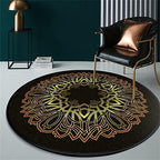 Chair Mat for Hardwood Floor Anti-Slip Floor Protector Round Gaming Computer - Image 3