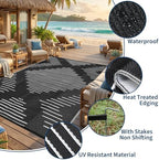 Garvee 10x14 Outdoor Rugs Waterproof Easy-Cleaning - Image 3