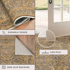 Washable 9x12 Living Room Rug - Image 5