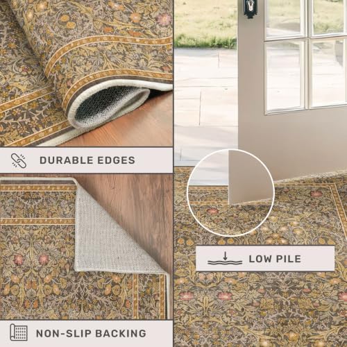 Washable 9x12 Living Room Rug - Image 5