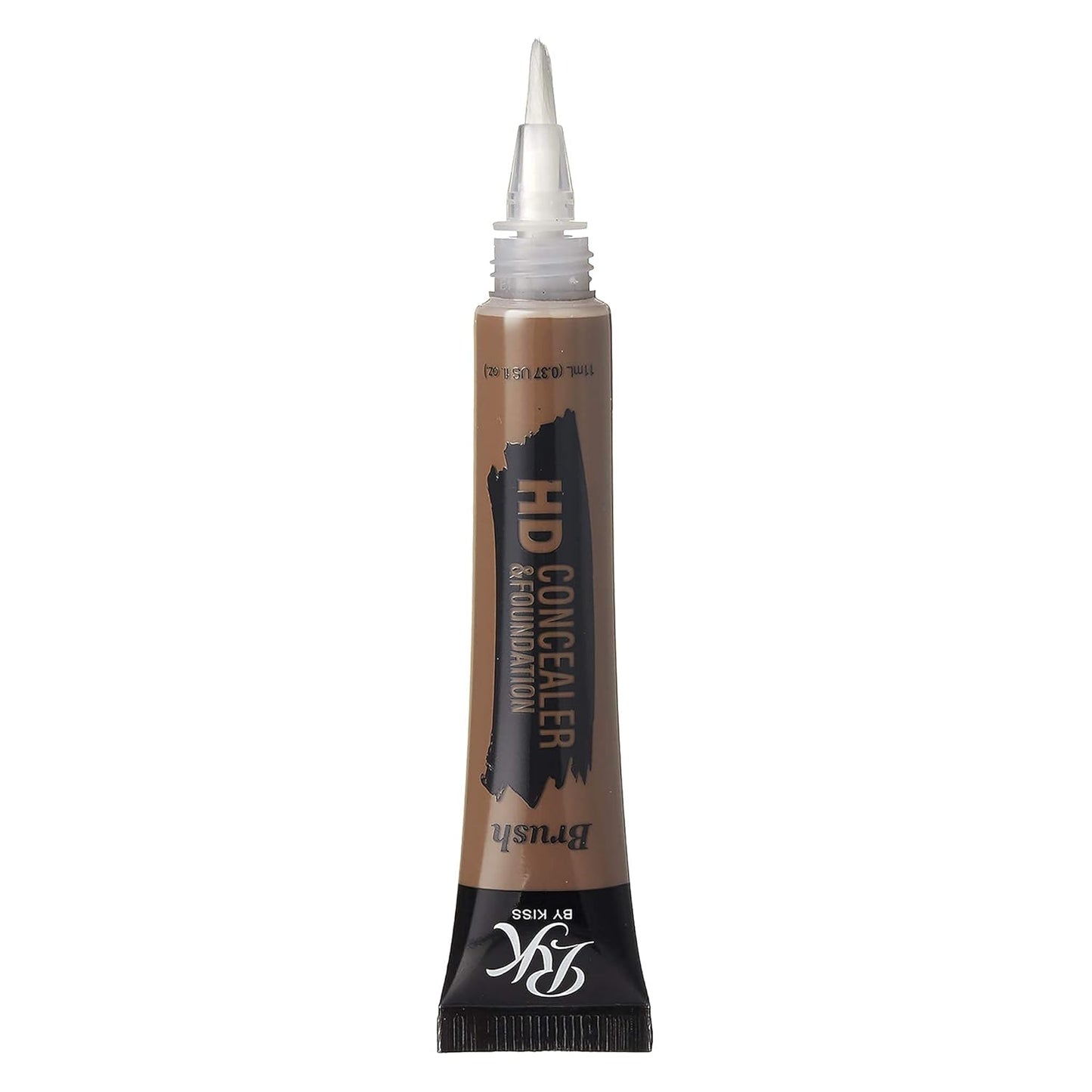 Ruby Kisses HD Brush Concealer & Foundation, Full Coverage, Color Correcting, Highlight, Contour 3 Pack (Chestnut)