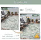 GENIMO Indoor Outdoor Rug, Washable - Image 5