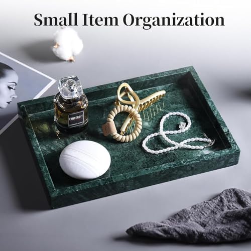YMXYJM Real Natural Marble Tray - Image 3