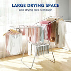 APEXCHASER Clothes Drying Rack, Stainless Steel Drying Rack Clothing - Image 5