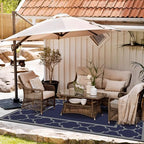 GENIMO Outdoor Rug, Waterproof Plastic Rugs - Image 2