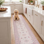 2x8 Runner Rug Washable Non Slip Boho Floor Mat - Image 4