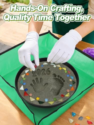 10in Round Stepping Garden Stones Kit - Image 5