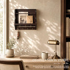 Acacia Wood Mail Organizer Wall Mount - Image 4