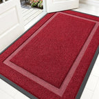 OLANLY Front Door Mat Outside 59x30, All-Season Heavy-Duty Rubber Doormat by OLANLY