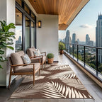 GENIMO Outdoor Rug, Waterproof Plastic Rugs - Image 4