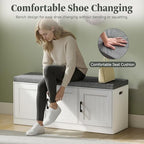 Turosur Shoe Storage Bench for Entryway - Image 5