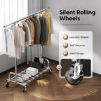 HOKEEPER Clothes Rack with Cover Clothing Racks - Image 6