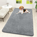 OLANLY Dog Door Mat for Muddy Paws 59x32, Super Absorbent Chenille Mud Mat by OLANLY