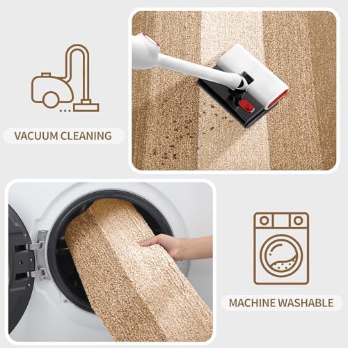 Kitinjoy Indoor Outdoor Door Mat, 70x35 Non-Slip Dirt Trapper Doormats - Image 5