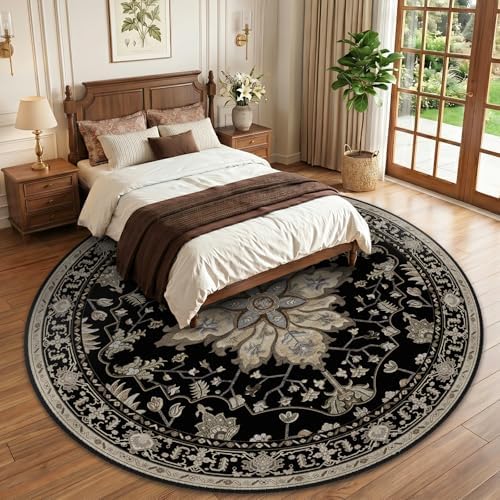 RELEANY Washable Area Rug, Round 10ft - Image 2