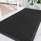 Amyracel Front Door Mat 3'x5', Heavy Duty Waterproof Indoor Outdoor Doormat by Amyracel