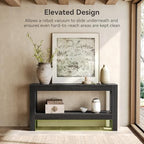 LITTLE TREE 63-Inch Black Console Table - Image 4