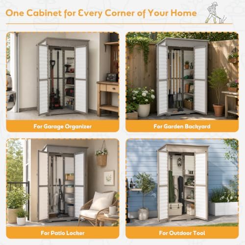 Large Outdoor Storage Cabinet - Image 7