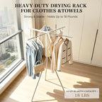 Foldable Clothes Drying Rack, Adjustable Windproof Laundry Drying Rack - Image 3