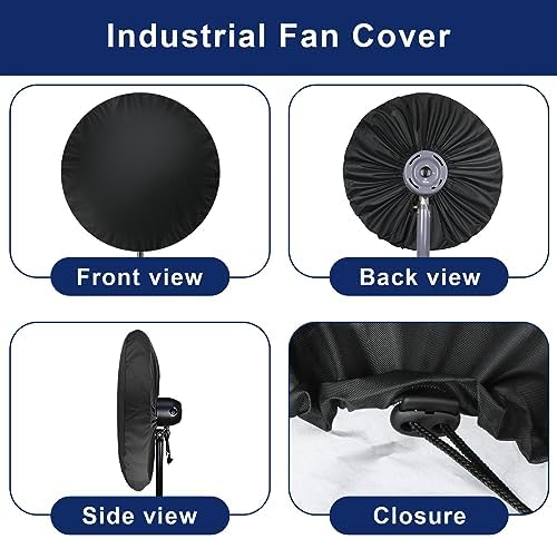 Industrial Fan Cover, Heavy Duty Waterproof & Dustproof - Image 4