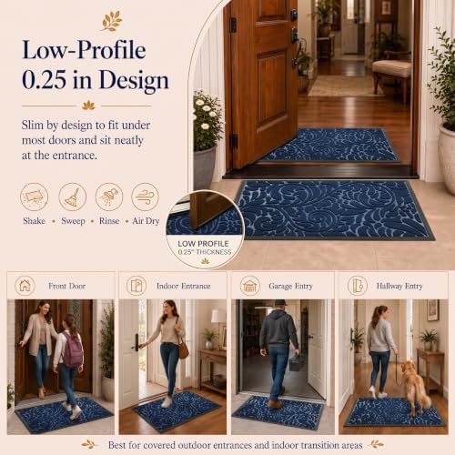Yimobra Extra Large Door Mat, Outdoor Doormat - Image 5