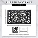 DII Rubber Doormats Collection All Weather - Image 3
