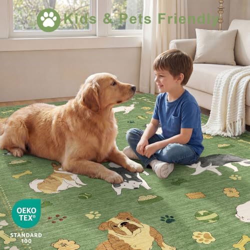 DUKINO 2x4 Rug Runner, Washable Dog Bathroom Rug Soft Non Slip - Image 4