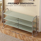 INGIORDAR 3 Tier Long Shoe Rack Organizer - Image 3