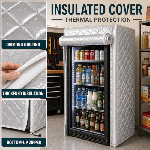 Corevibe Custom Size Dust Cover, Quilted Insulated Cover - Image 3