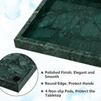 Real Natural Marble Tray for Bathroom, Kitchen Counter & Desktop - Image 3
