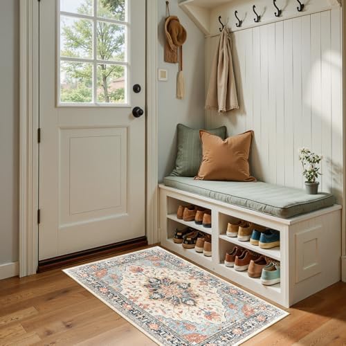 RELEANY Washable Area Rug, Small 2'x4' by RELEANY