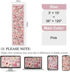 DUKINO 3x10 Runner Rug, Floral Washable Kitchen Runner Rug Non Slip - Image 2