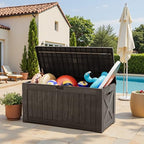 Greesum Outdoor Storage Box 120 Gallon Storage Bin - Image 5