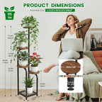 TOSKING Tall 5-Tier Corner Plant Stand Indoor - Image 3