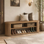 Tribesigns 47.2" 3-Tier Entryway Bench by Tribesigns