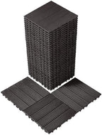 VEVOR 36 sq. ft Plastic Interlocking Deck Tiles, 36 Pack, Patio Floor Decking by VEVOR
