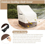 Rocking Chair Cover 4 Pack 600D Heavy Duty Waterproof - Image 7