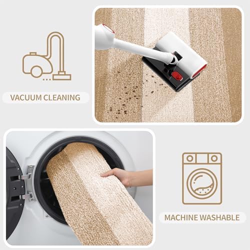Kitinjoy Indoor Outdoor Door Mat, 59x24 Non-Slip Dirt Trapper Doormats - Image 5