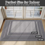 Ileading Indoor Door Mat, Absorbent Muddy Mats - Image 7