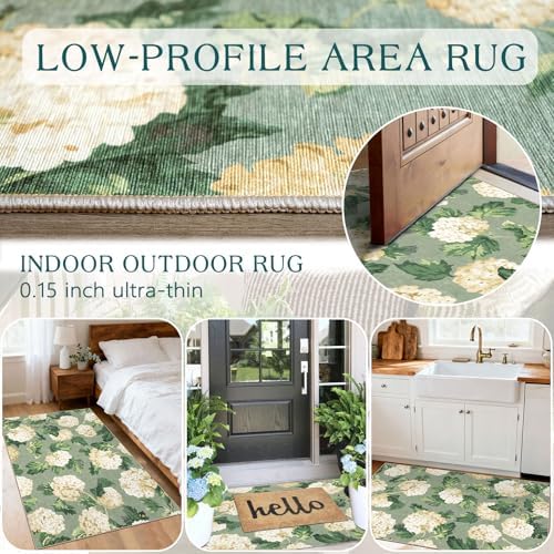 Floral Outdoor Rug - Image 4