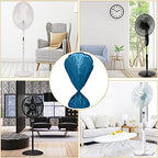 Electric Fan Dust Cover 420D Heavy Duty Standing Round Fan Cover Washable All - Image 6